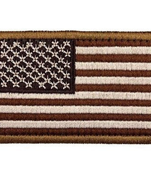 Tactical USA Flag Patch - Black & White by Seibertron - Seibertron