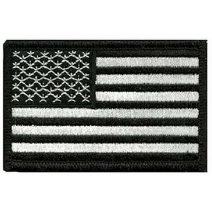 Tactical USA Flag Patch - Black & White by Seibertron - Seibertron